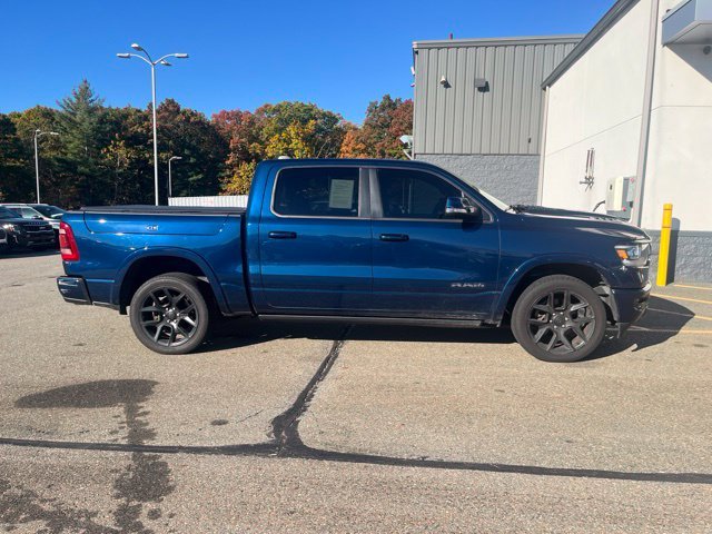 Used 2022 Patriot Blue Pearlcoat RAM Laramie image 2