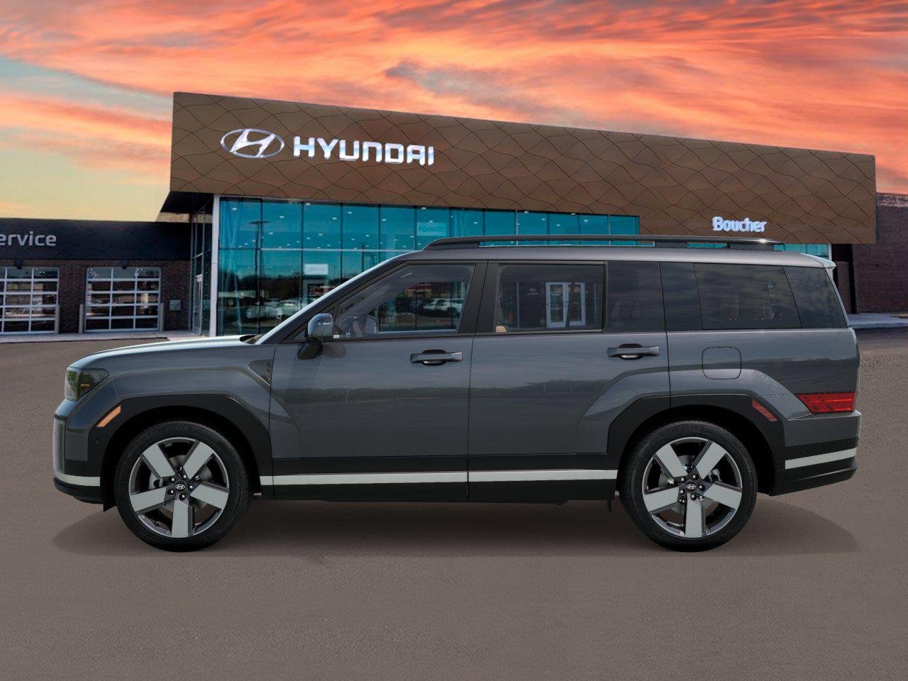 New 2026 Ecotronic Gray Hyundai Limited AWD image 3