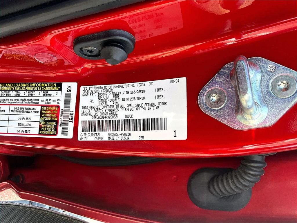 Used 2024 Red Toyota SR5 image 37