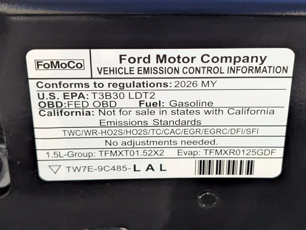 New 2026 Shadow Black Ford Big Bend® image 24