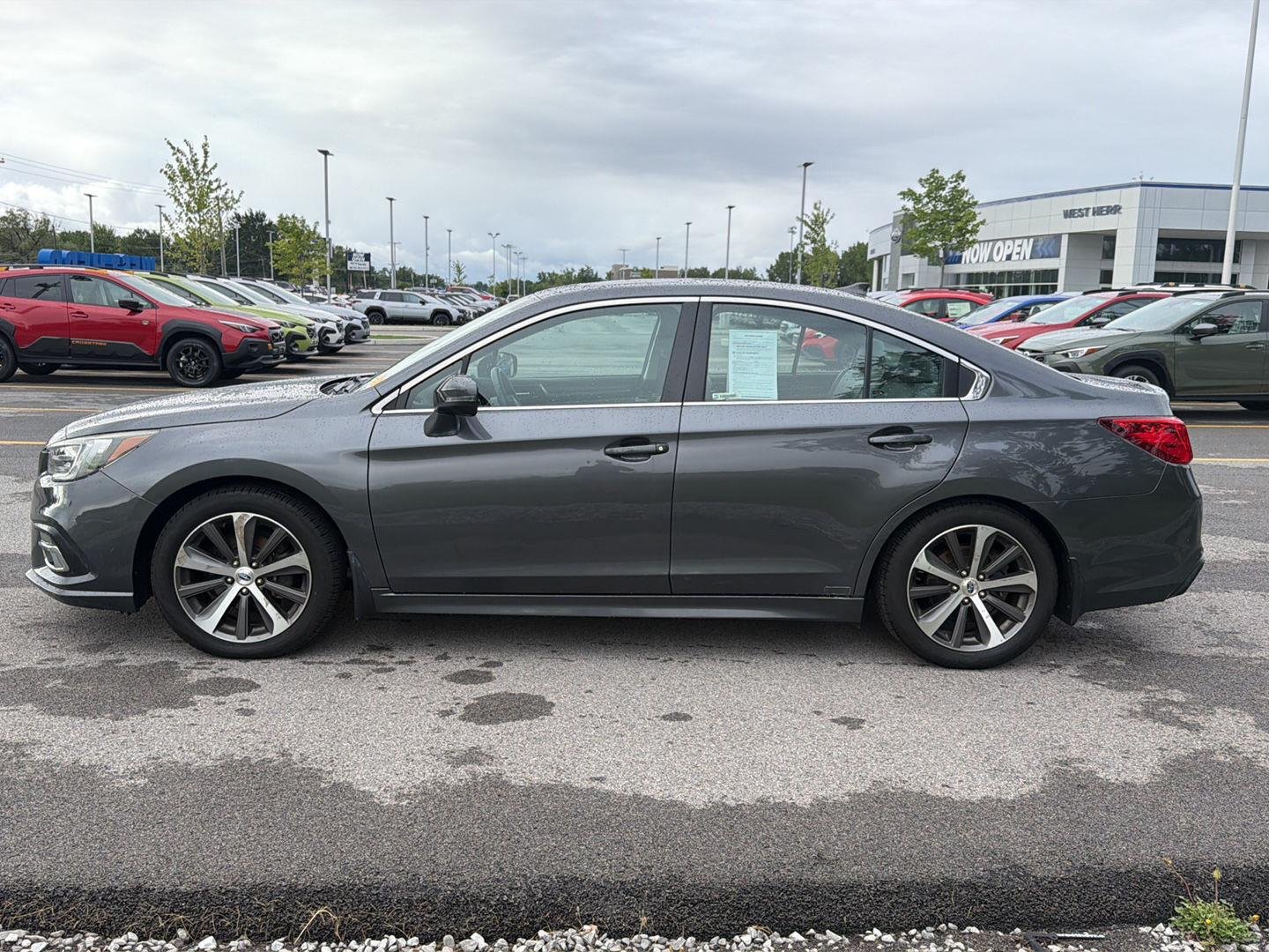 Used 2019 Magnetite Gray Metallic Subaru Limited image 7