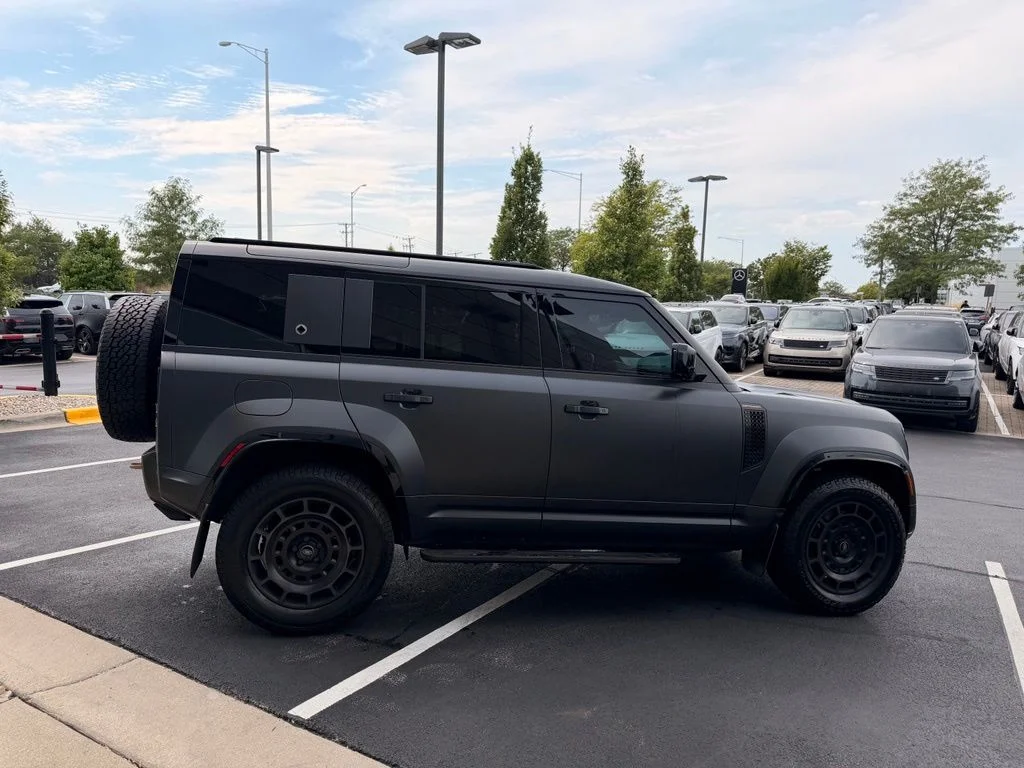 Used 2025 Carpathian  Gray Matte Wrap Land Rover OCTA image 6