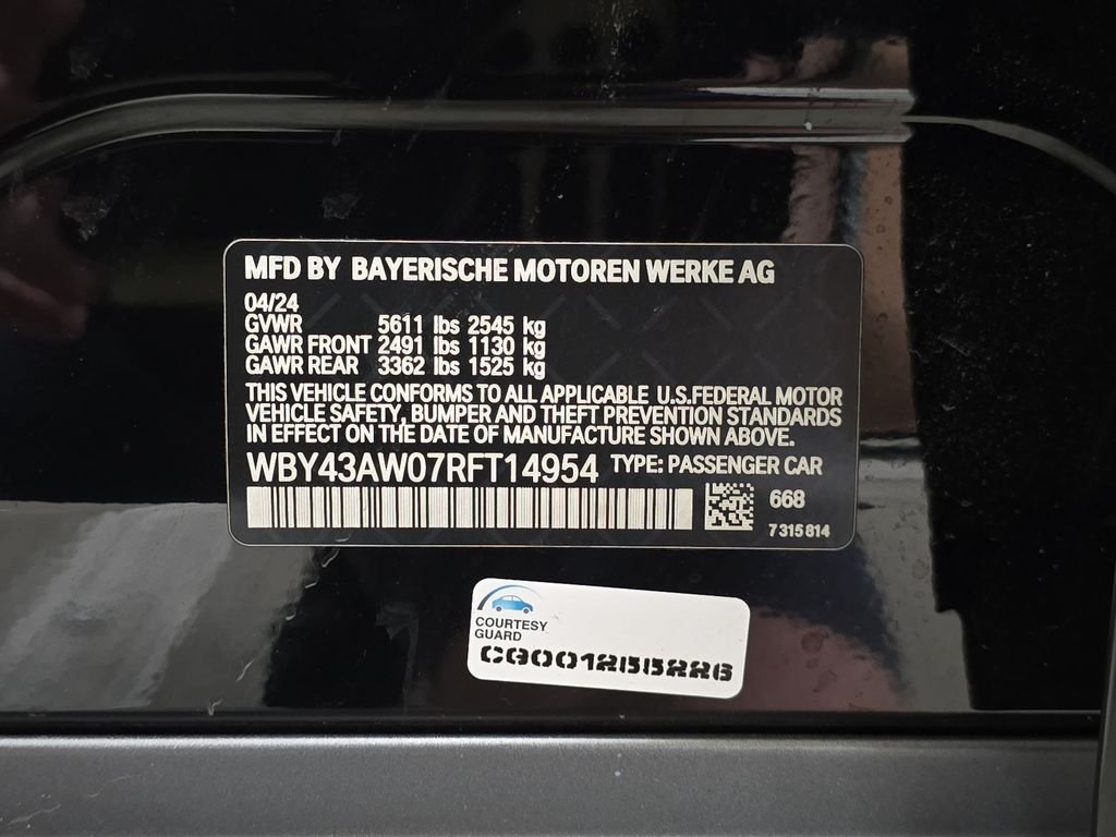 Certified Used 2024 Jet Black BMW eDrive35 image 34
