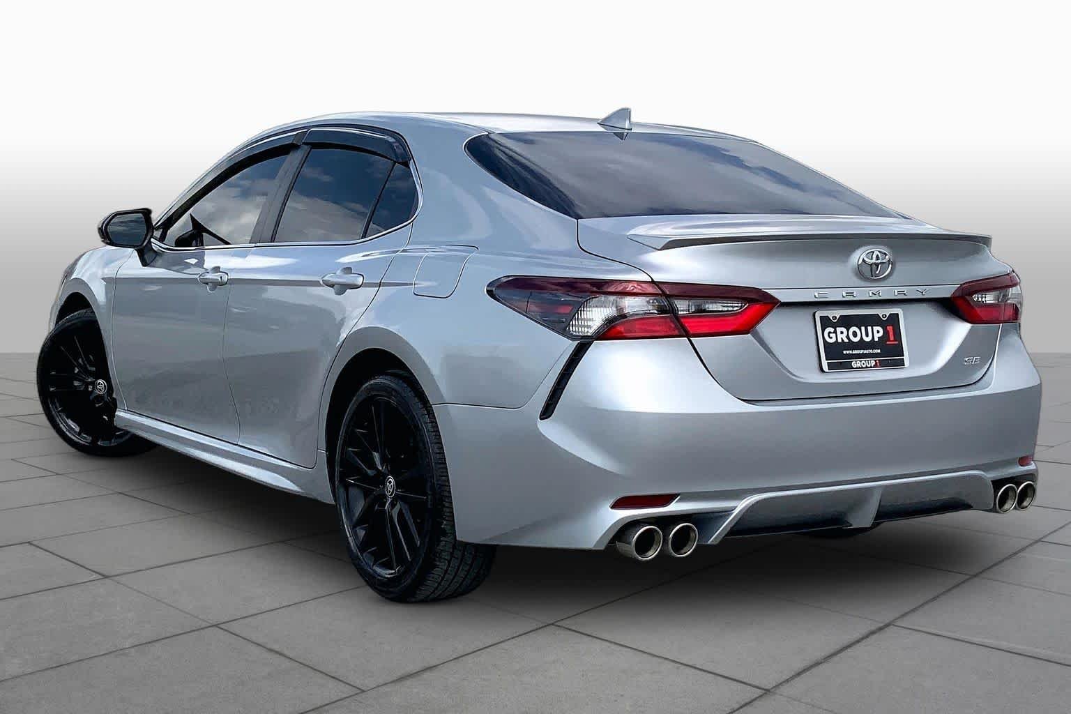 Used 2022 Celestial Silver Metallic Toyota SE image 12