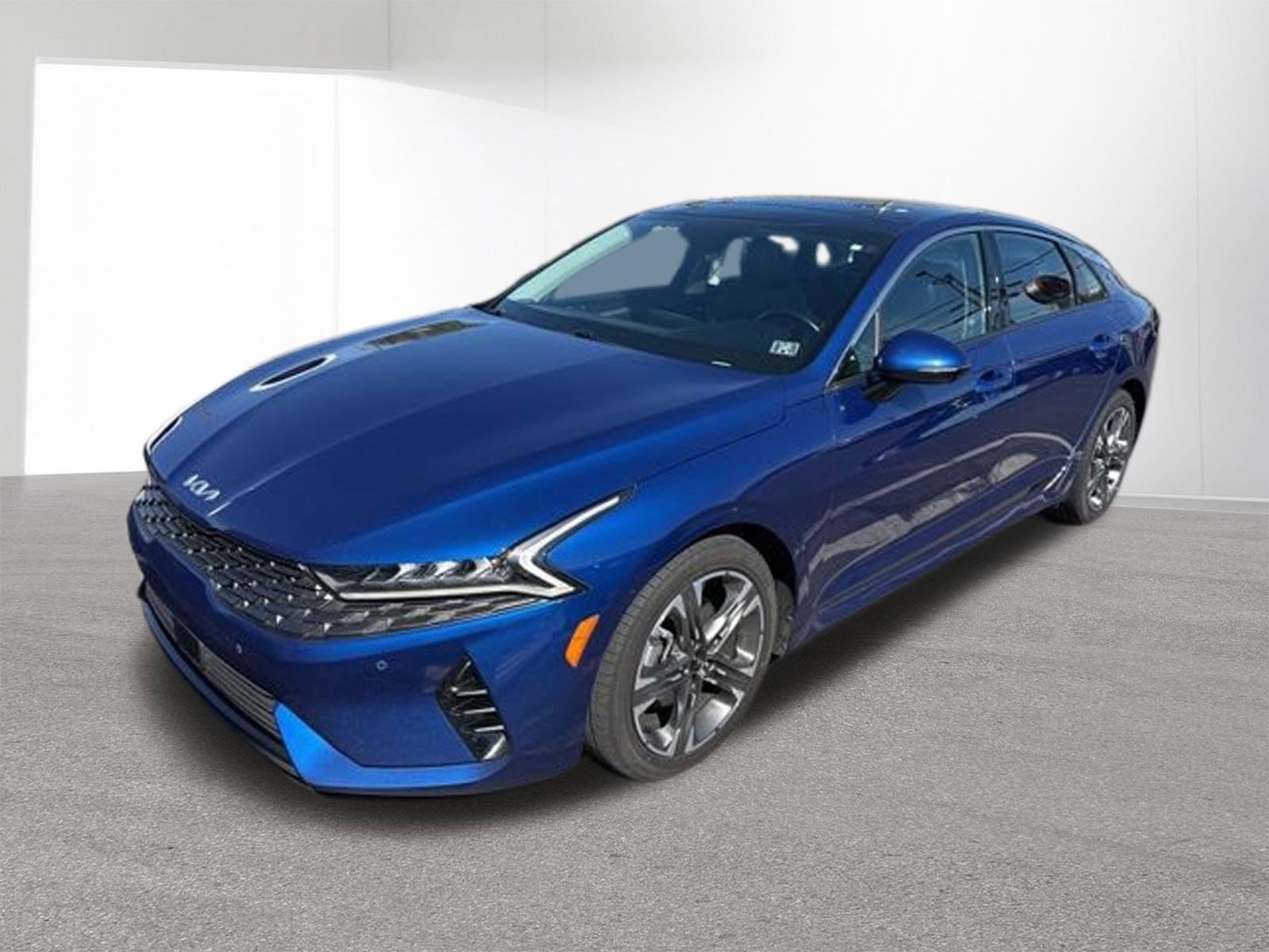 Used 2022 Sapphire Blue Kia EX image 4