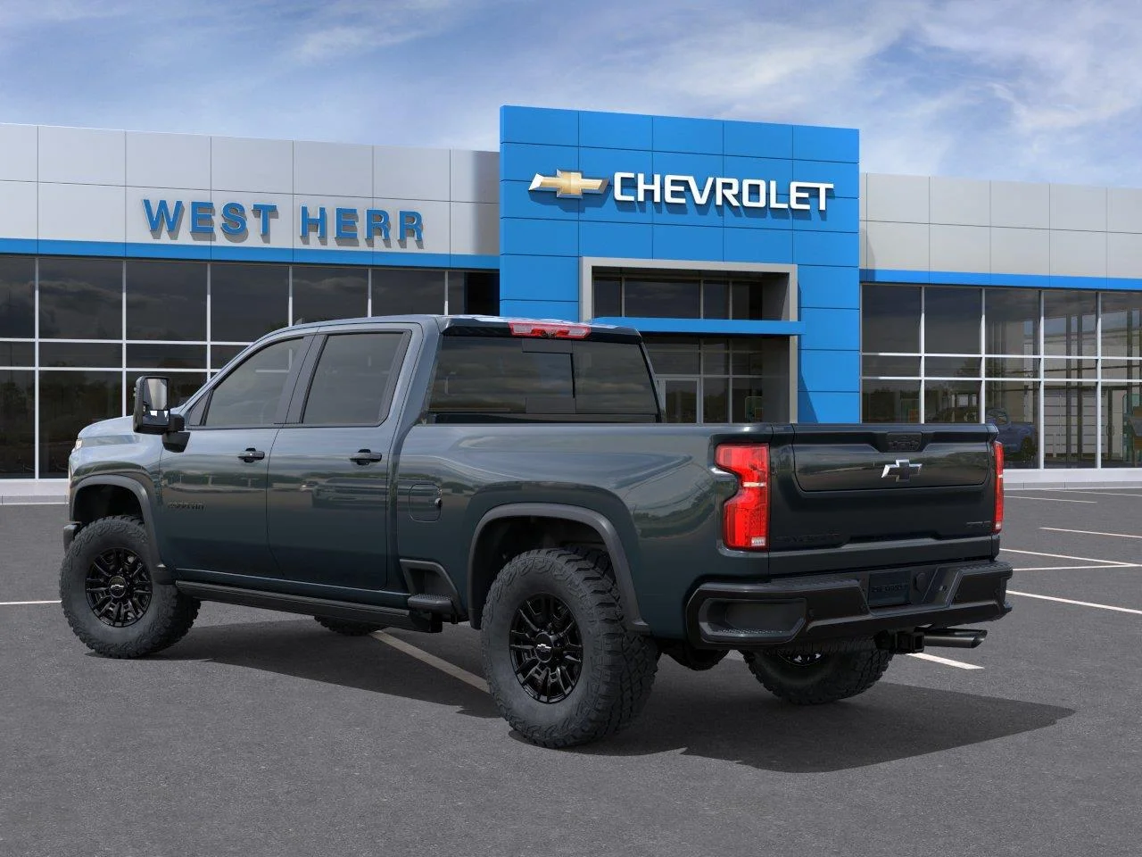 New 2026 Cypress Gray Chevrolet ZR2 image 3