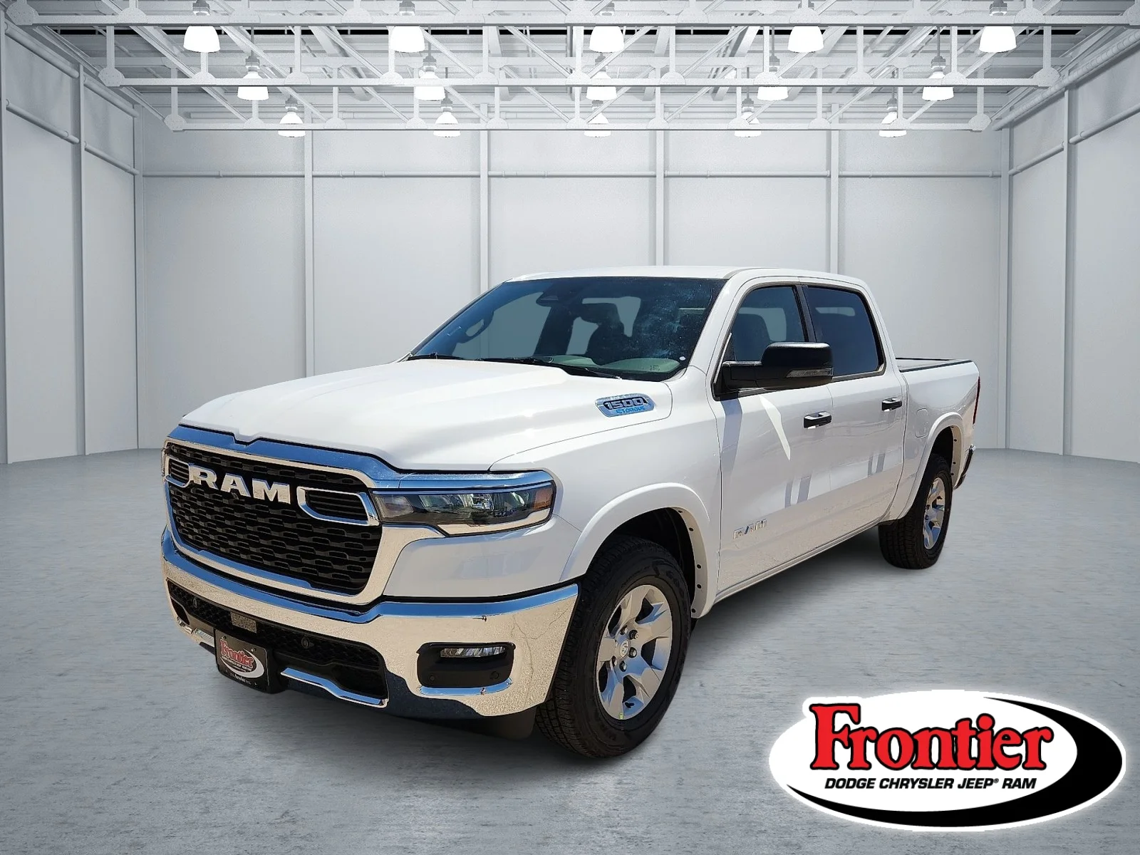 New 2026 Bright White Clear-Coat  Paint Ram LONE STAR CREW CAB 4X2 5