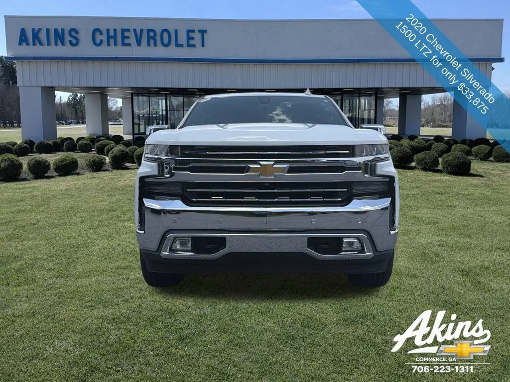 Certified Used 2020 SUMMIT WHITE Chevrolet LTZ image 9