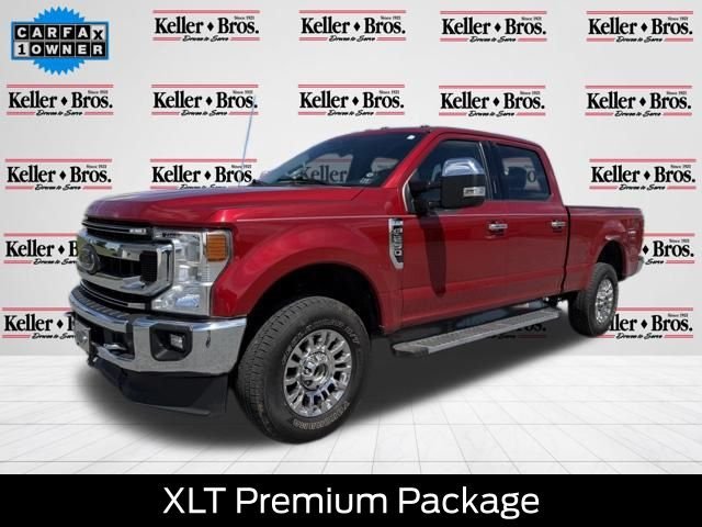 Used 2020 Rapid Red Metallic Tinted Clearcoat Ford XLT image 3