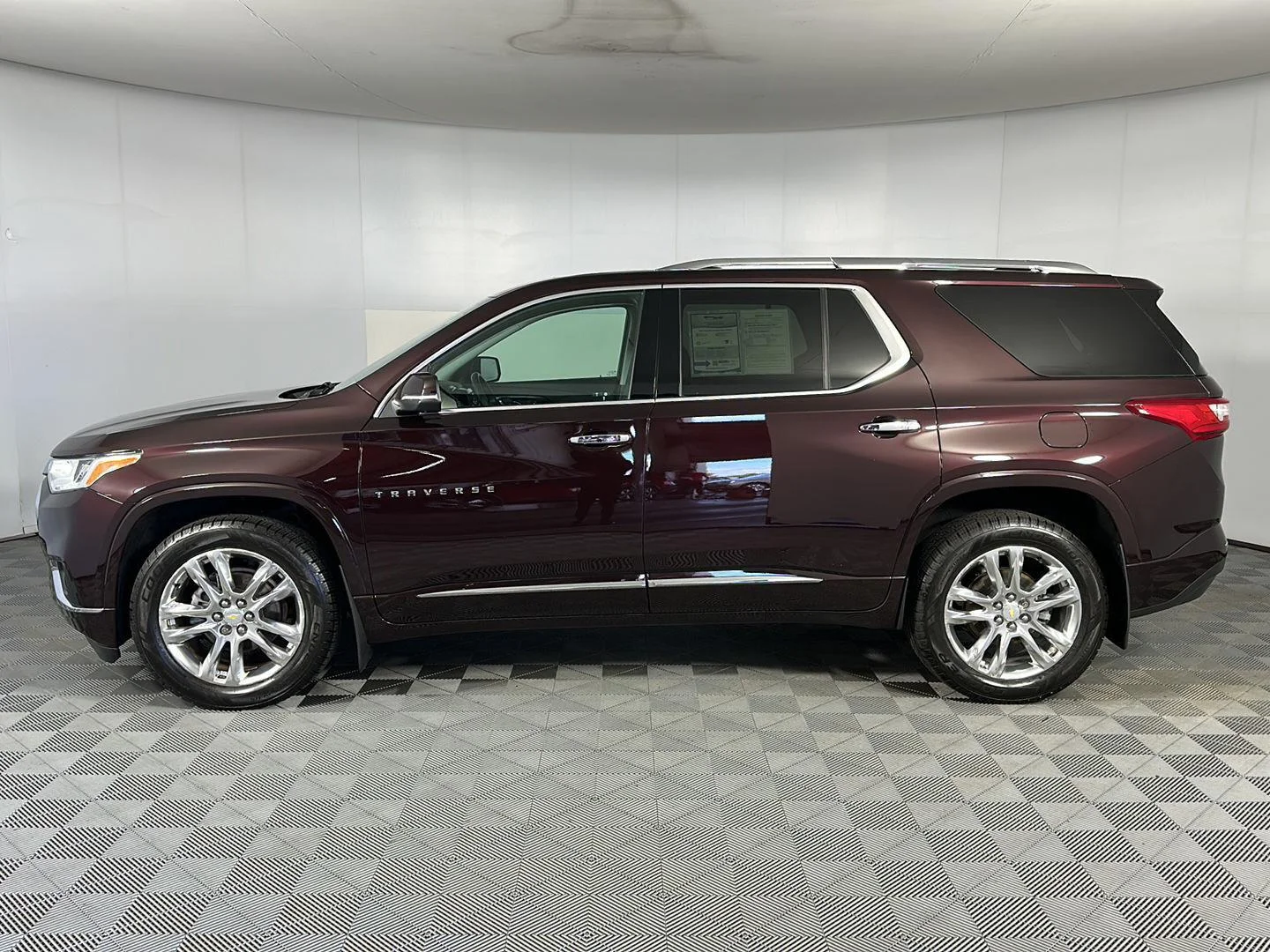 Used 2021 Black Cherry Metallic Chevrolet High Country image 5