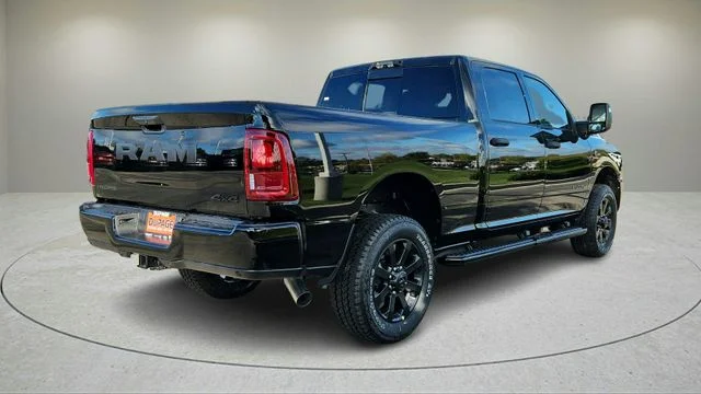 New 2026 Diamond Black Crystal Pearlcoat RAM Big Horn image 6