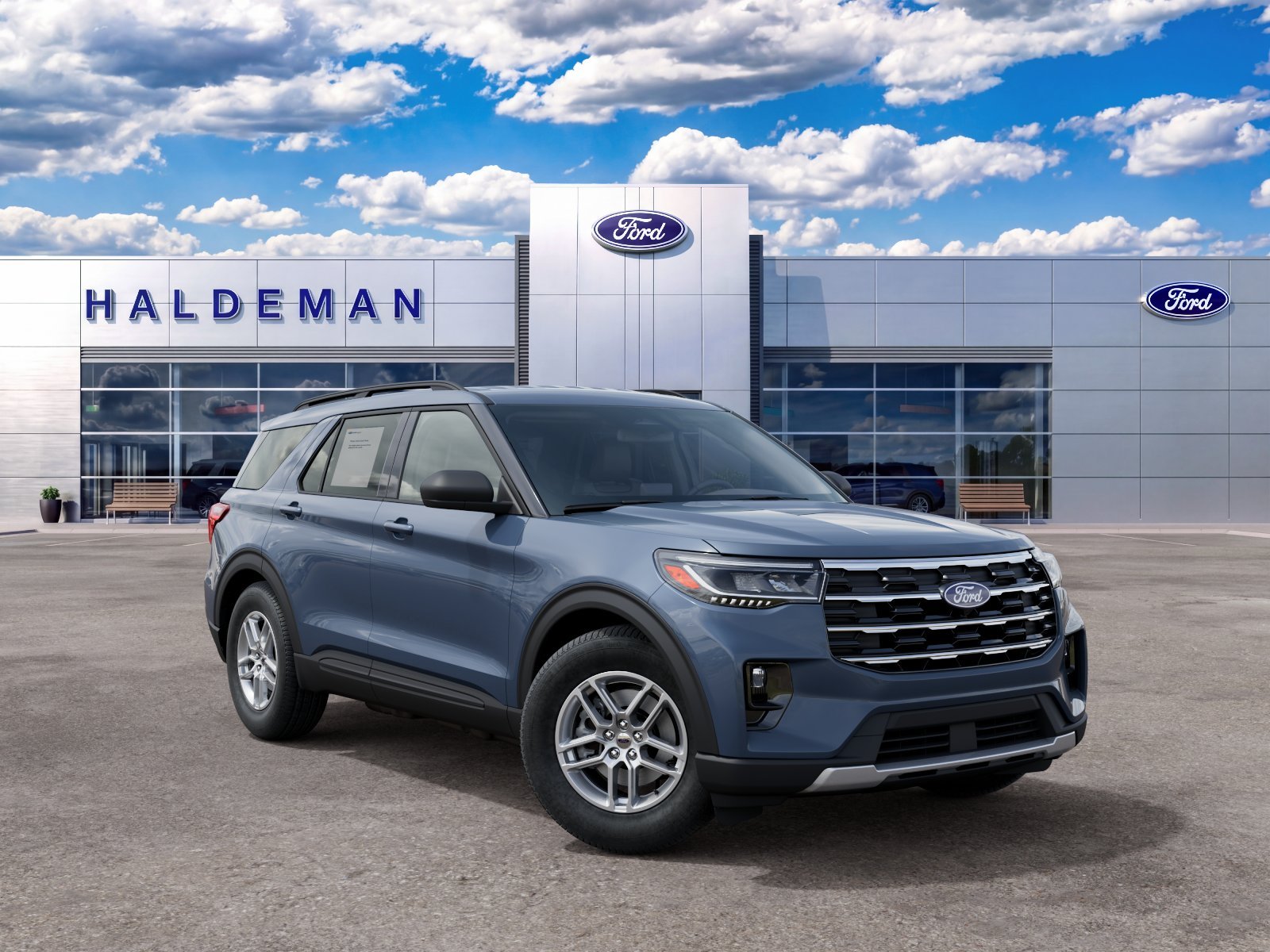 New 2027 Vapor Blue Metallic Ford Active image 4