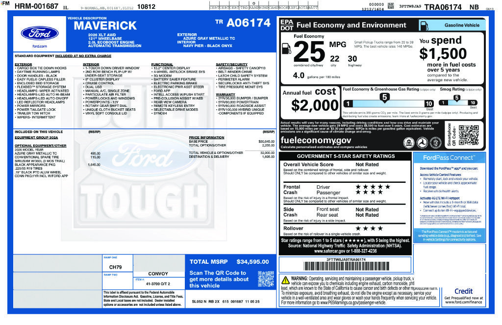 2026 Ford Maverick XLT - Photo 30