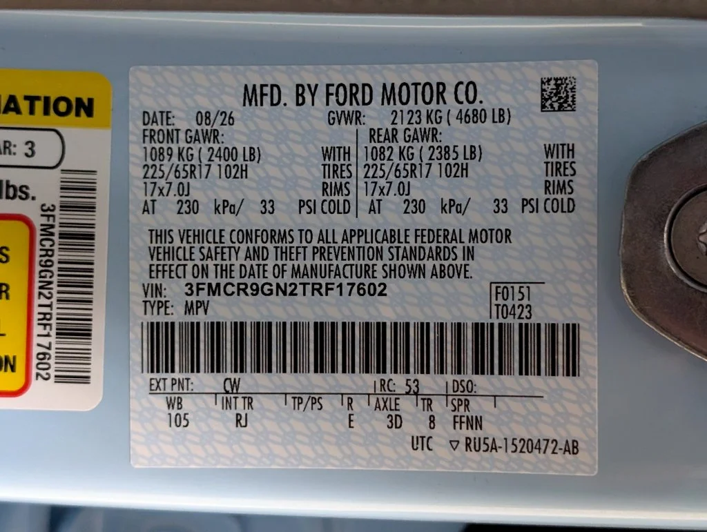 New 2026 Robin's Egg Blue Ford Heritage image 23
