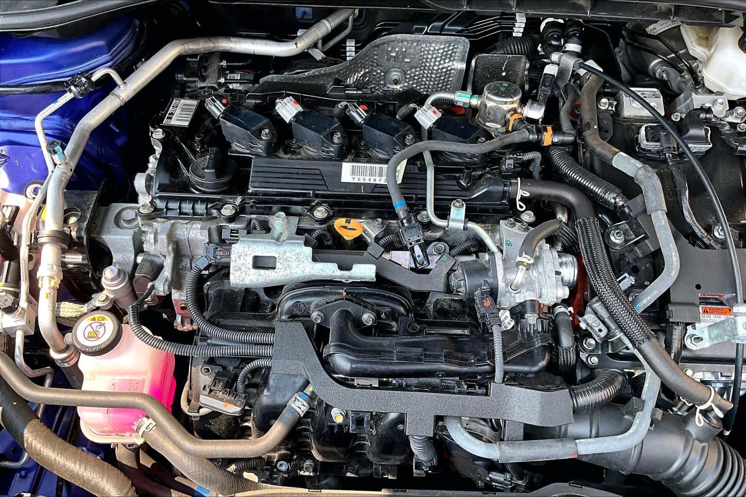 Used 2024 Blue Crush Metallic Toyota Hybrid XSE image 33