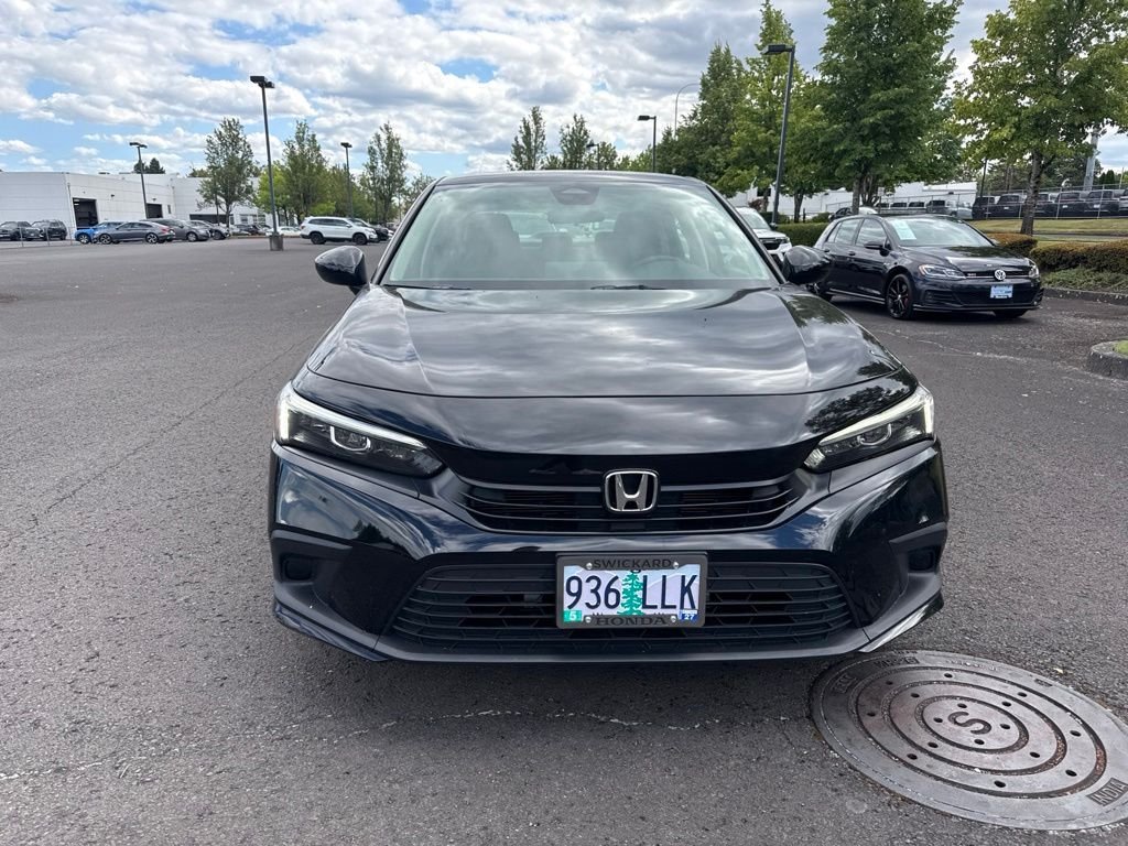 Used 2023 Crystal Black Pearl Honda LX image 2