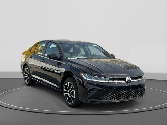 New 2026 Black Volkswagen 1.5T Sport image 1