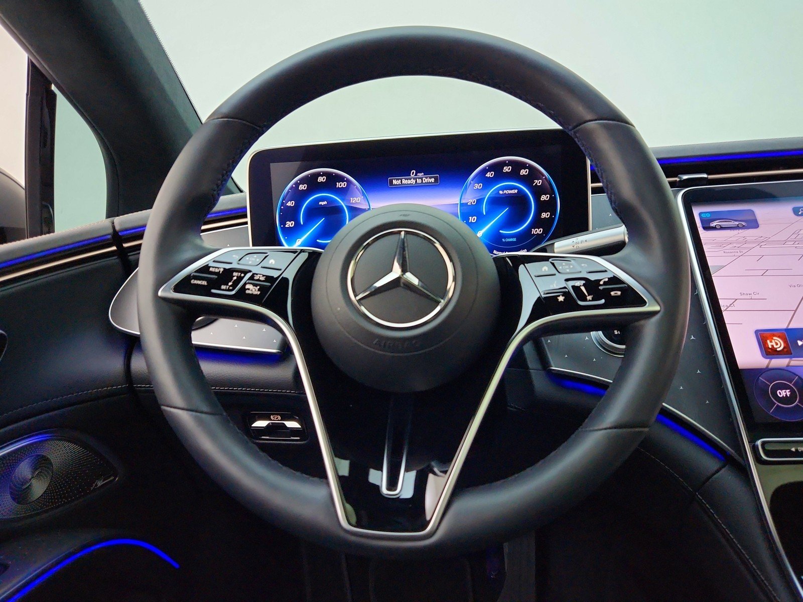 Certified Used 2022 MANUFAKTUR Selenite Grey Magno Mercedes-Benz EQS 450+ image 30