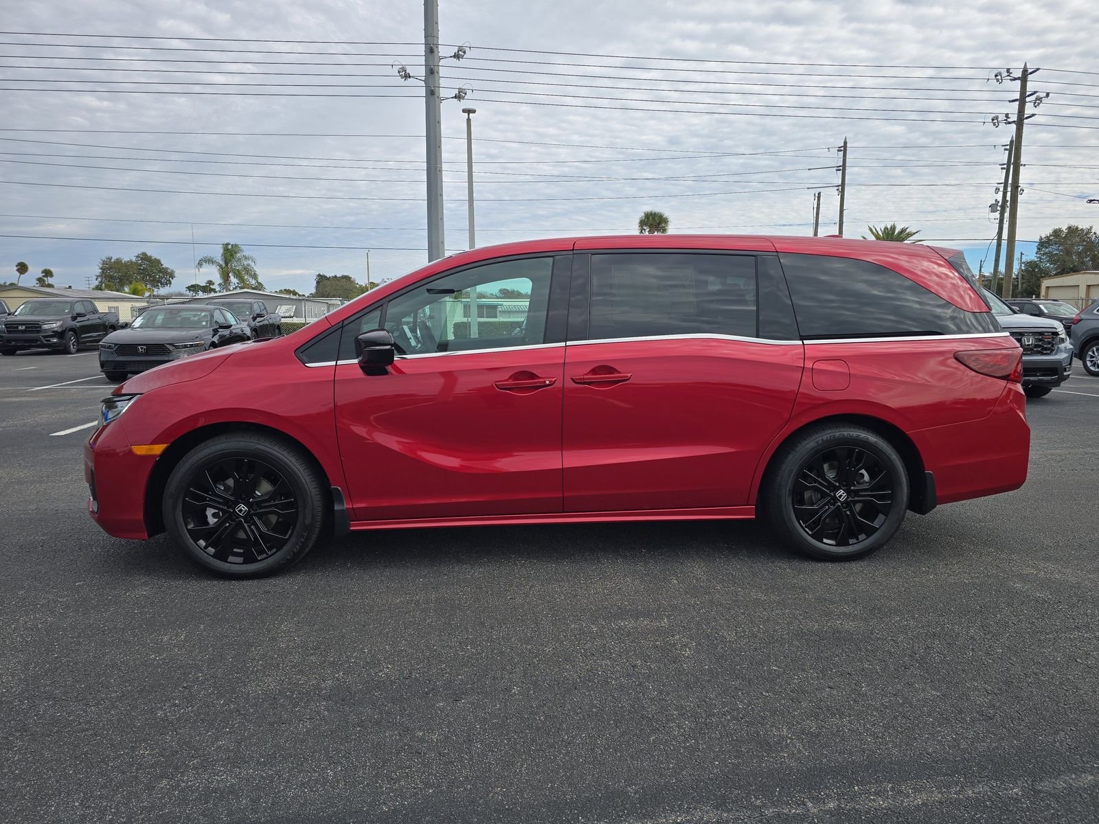 New 2026 Radiant Red Metallic II Honda Sport-L image 6