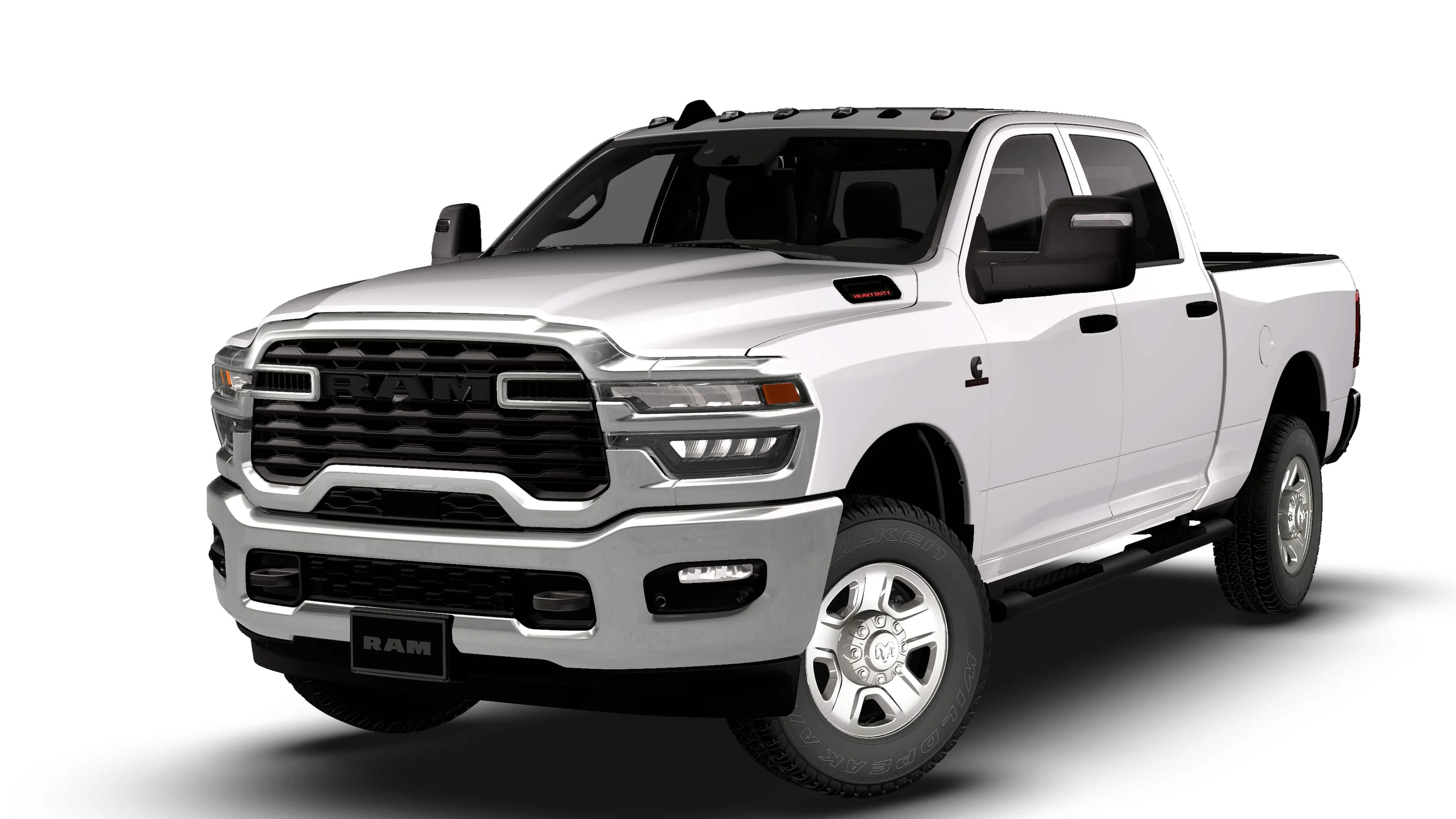 New 2026 Bright White Clear-Coat Exterior Paint RAM TRADESMAN image 13