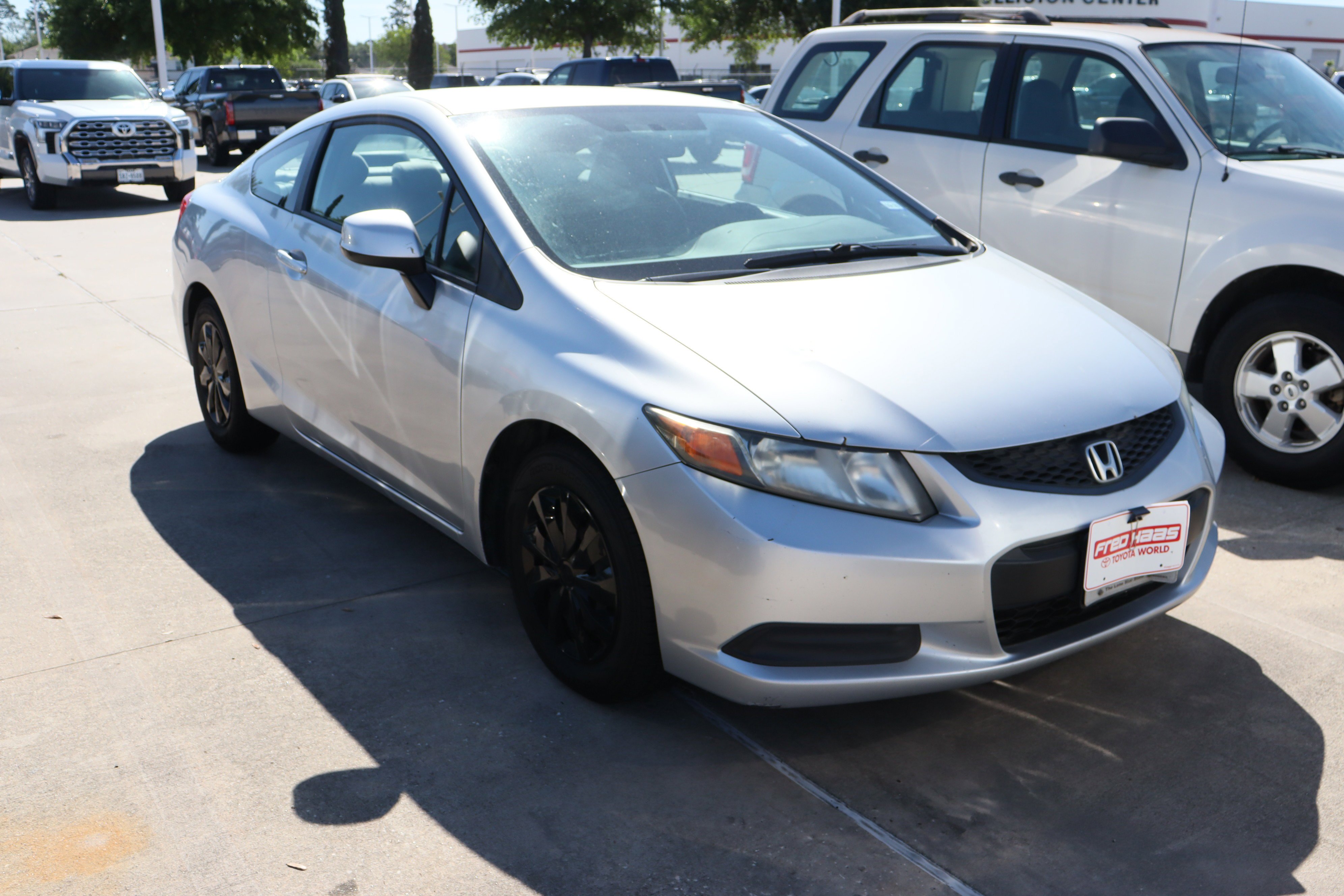 Used 2012 Honda Civic LX with VIN 2HGFG3B5XCH566720 for sale in Spring, TX