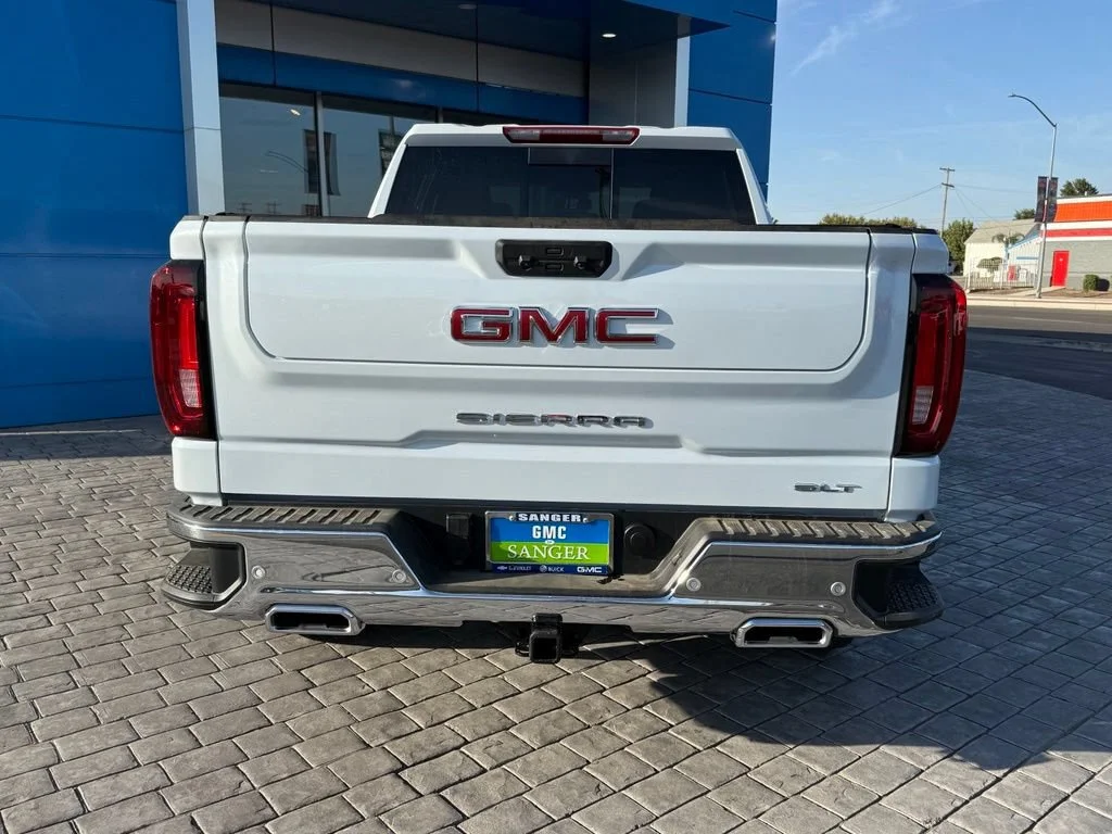 New 2026 Glacier White Tricoat GMC SLT image 9