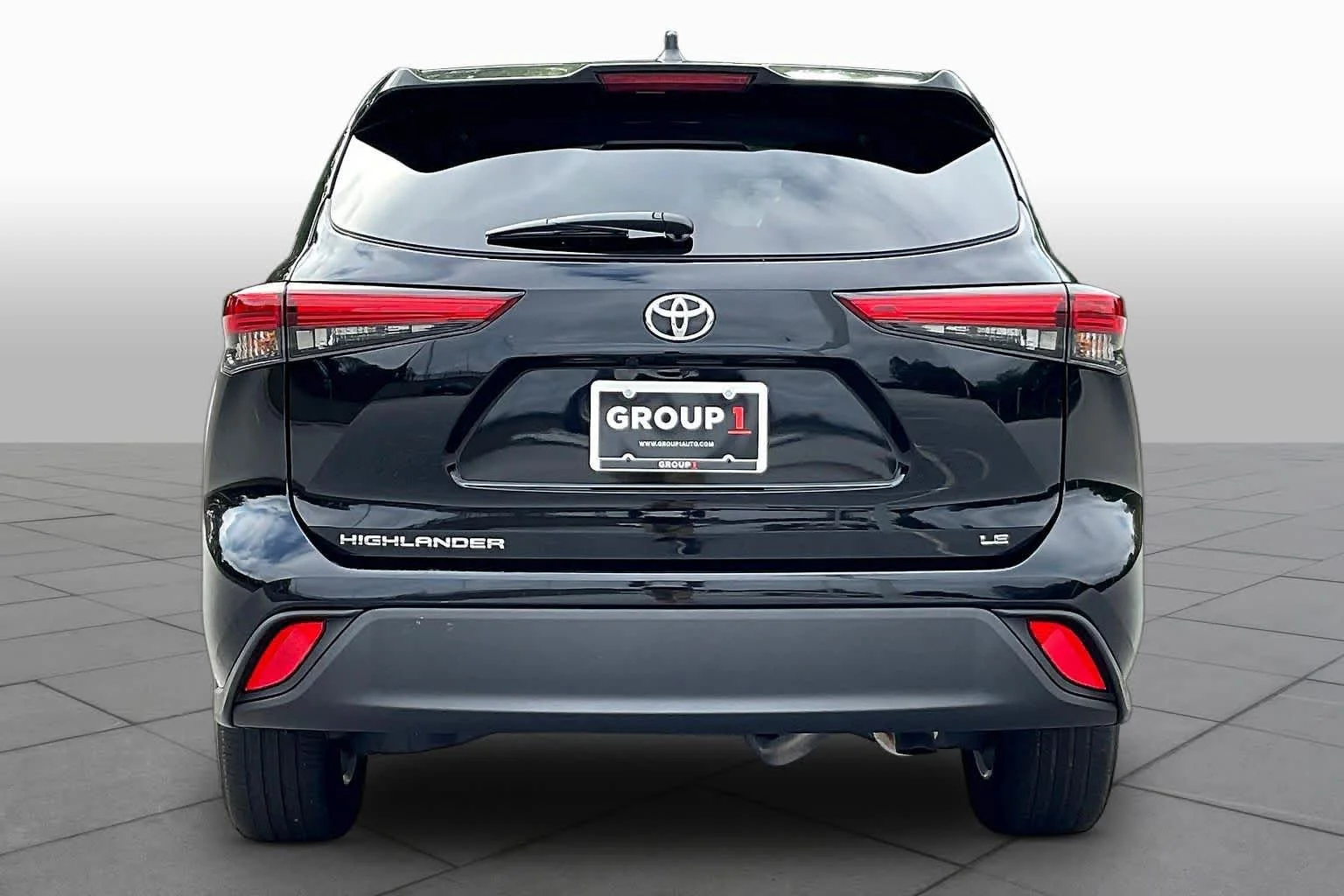 Used 2023 Midnight Black Metallic Toyota LE image 5