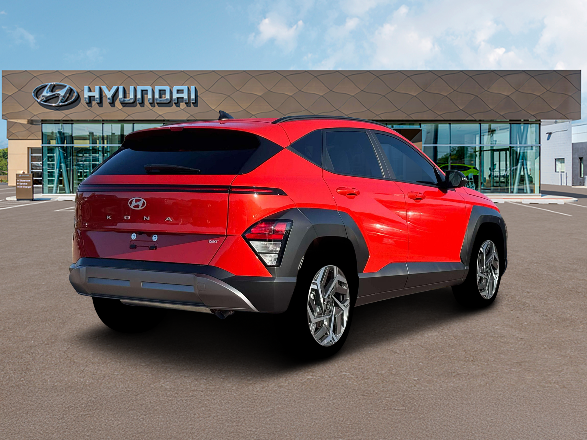 New 2026 Orange Hyundai SEL Premium FWD image 7