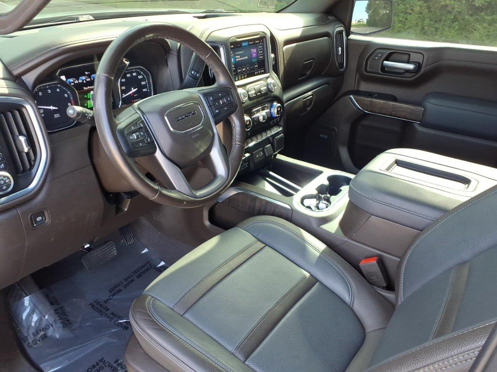 Used 2021 Satin Steel Met GMC 4WD Denali Crew Cab image 16