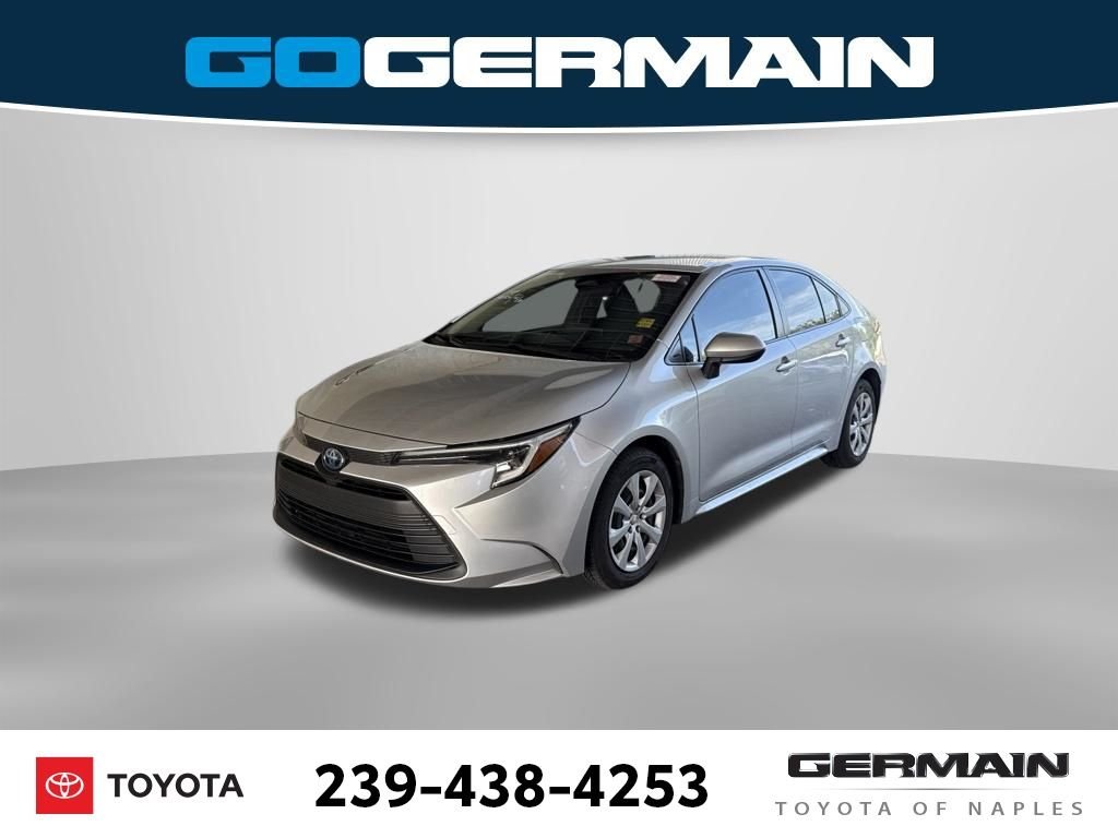 Used 2023 Silver Toyota LE image 1