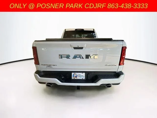 New 2026 Bright White Clear-Coat Exterior Paint RAM Tungsten image 6