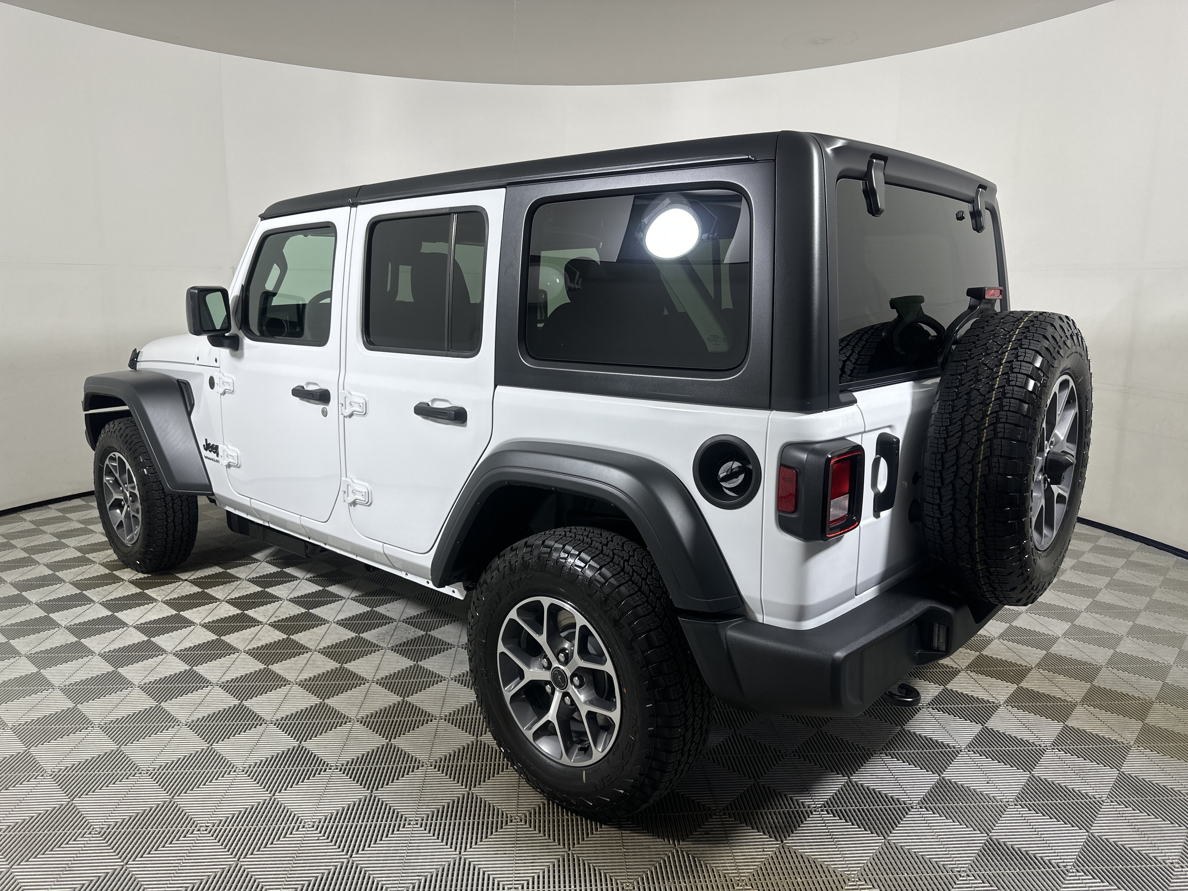 New 2026 Bright White Clearcoat Jeep Sport S image 5