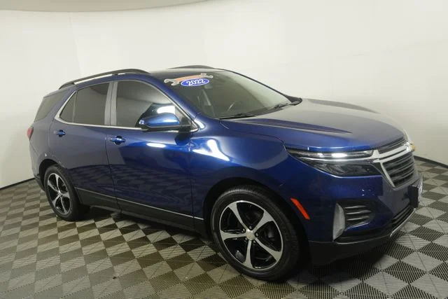 Used 2022 Blue Glow Metallic Chevrolet LT image 1