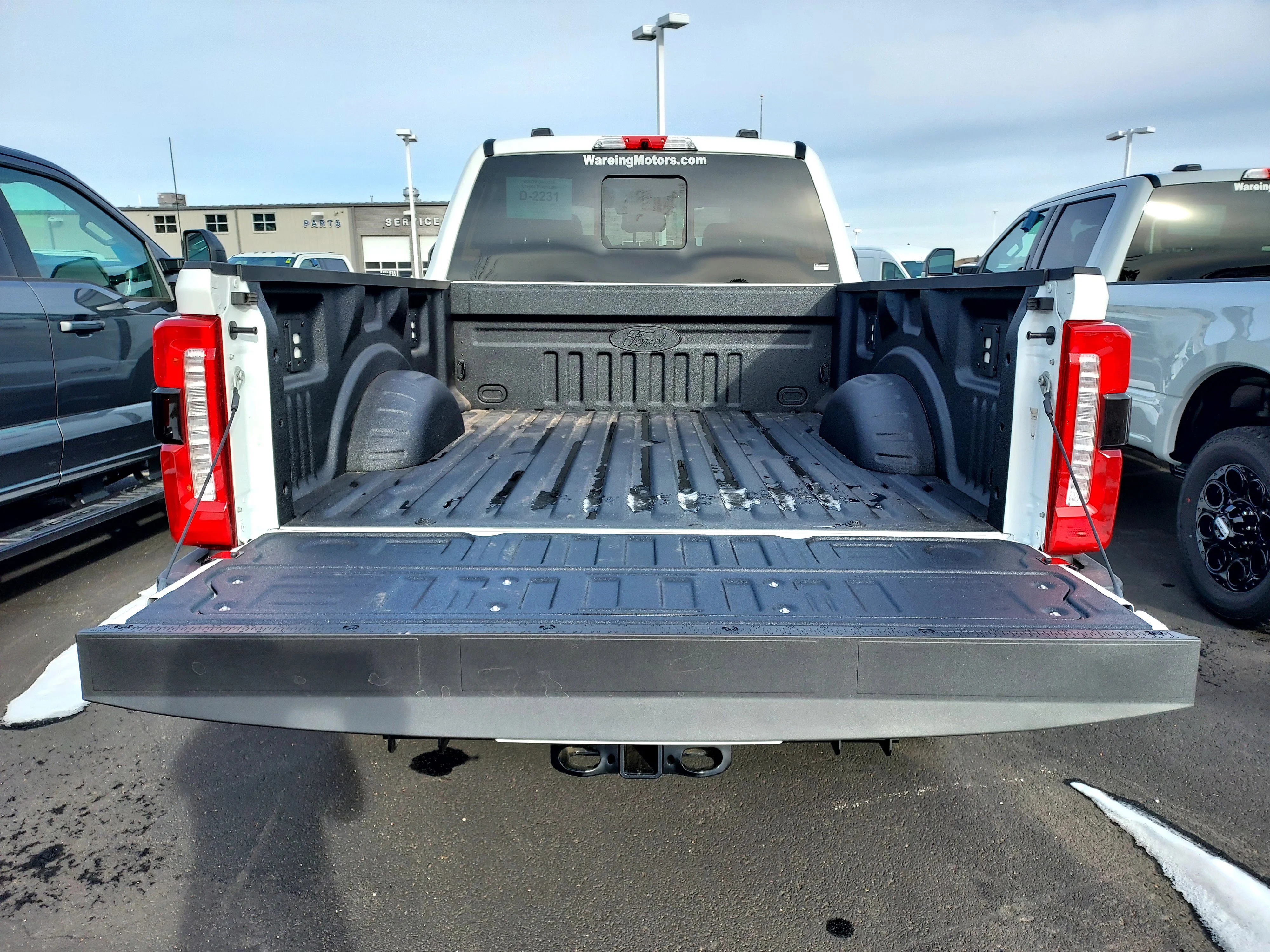 New 2026 Star White Metallic Tri-Coat Ford LARIAT image 7