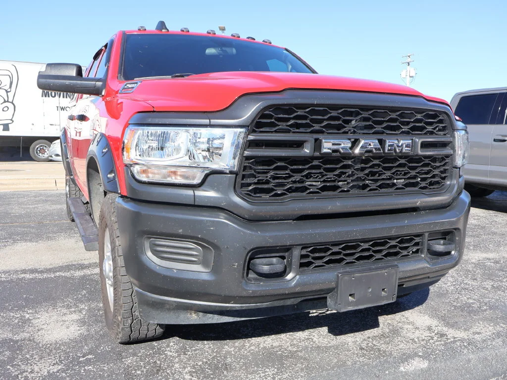 Used 2021 Flame Red Clearcoat Ram Tradesman image 9