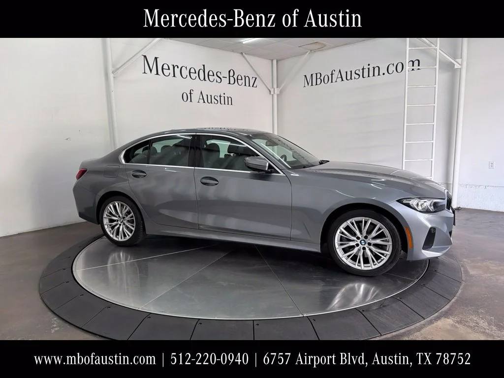 Used 2024 Gray BMW 330i image 1