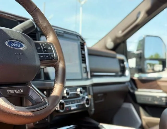 New 2026 Glacier Gray Metallic Tri-Coat Ford F-350® King Ranch® image 16