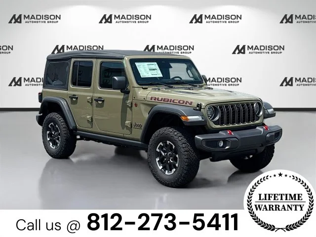 New 2026 Green Jeep Rubicon image 3