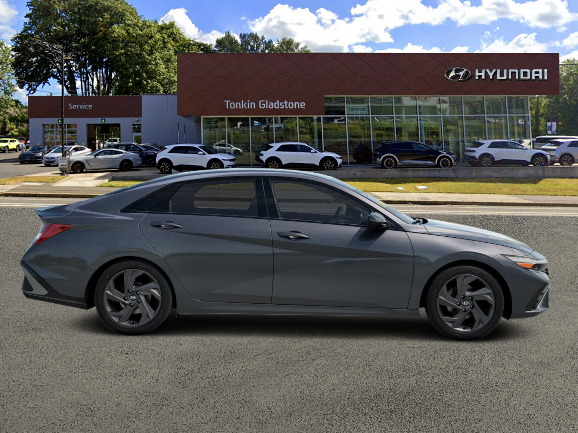 New 2026 Gray Hyundai SEL Sport Plus image 6