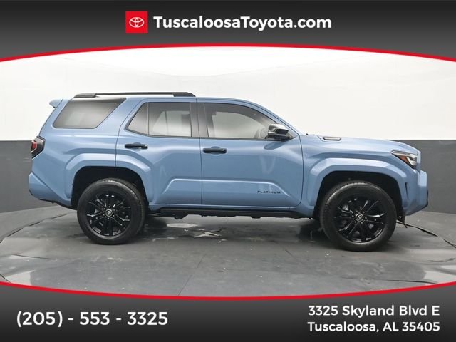 Used 2025 Heritage Blue Toyota Platinum image 1