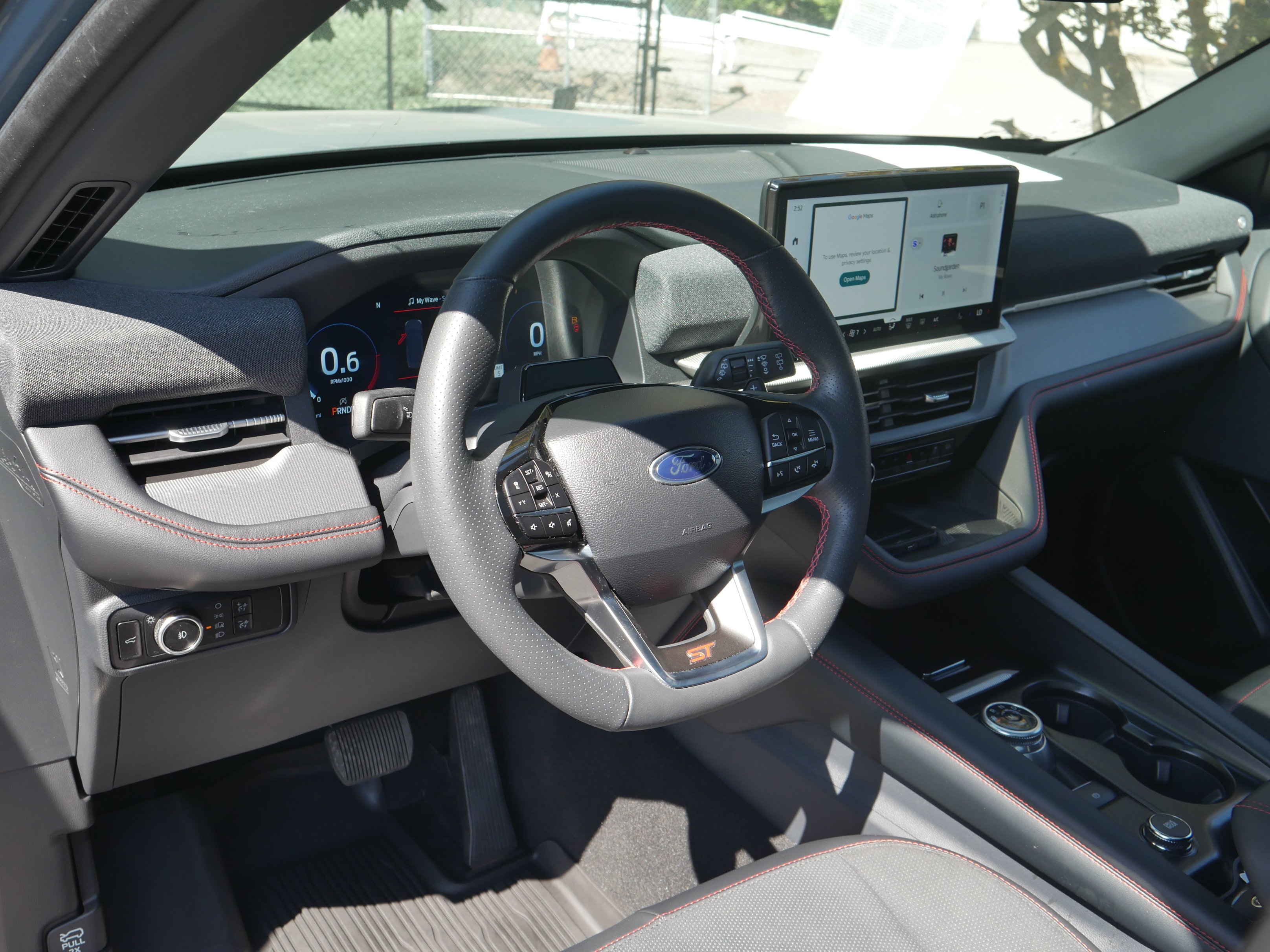 Certified Used 2025 Vapor Blue Metallic Ford ST image 4