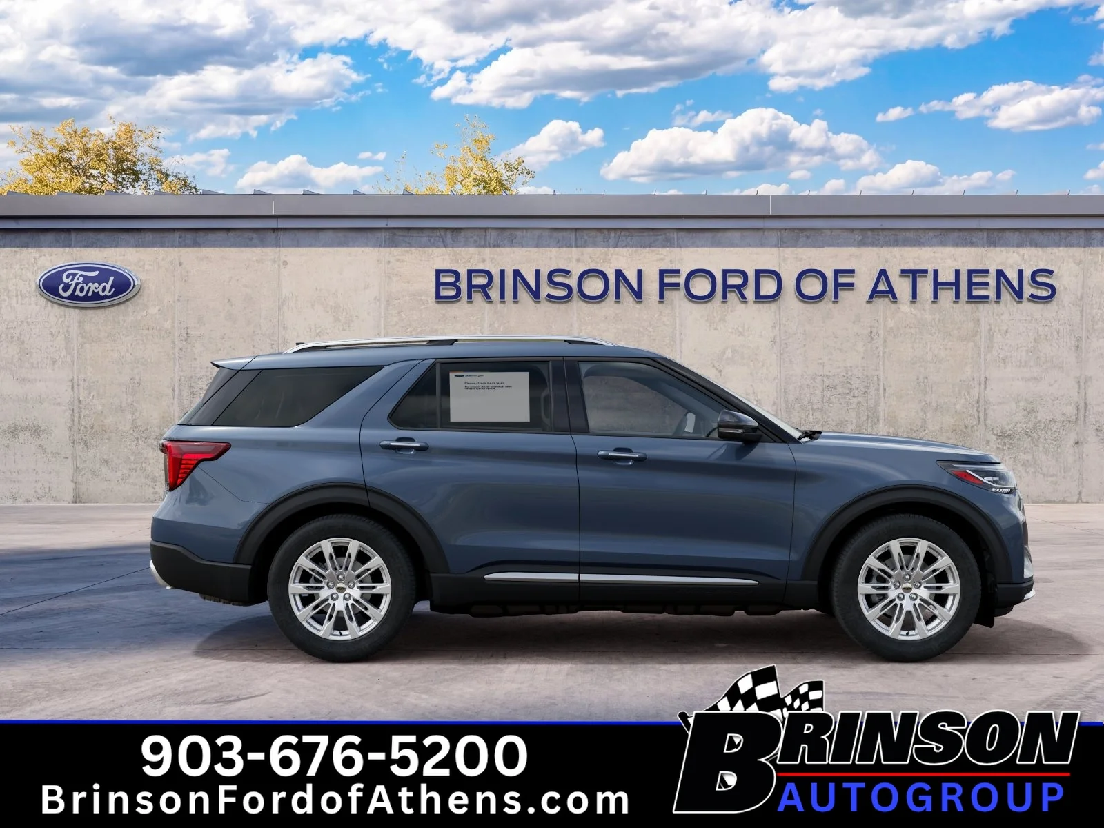 New 2027 Vapor Blue Metallic Ford Platinum™ image 5