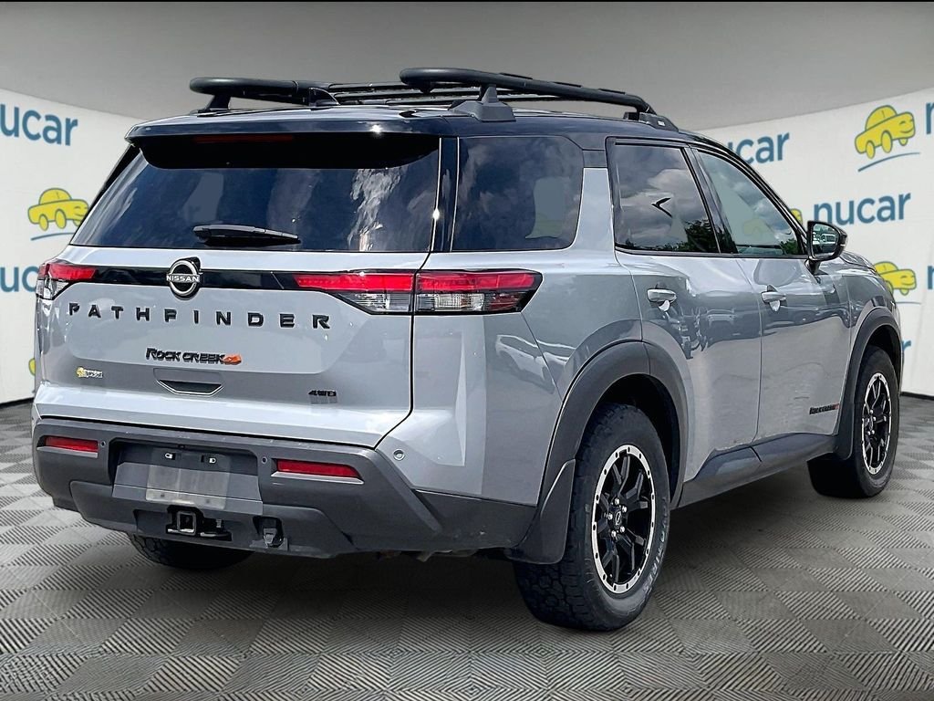 Used 2023 Solid Gray/Super Black Nissan Rock Creek image 6