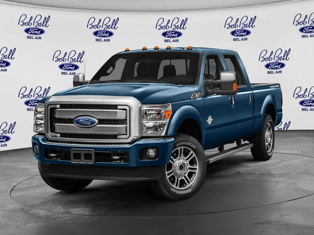 Used 2015 Blue Ford Lariat image 1