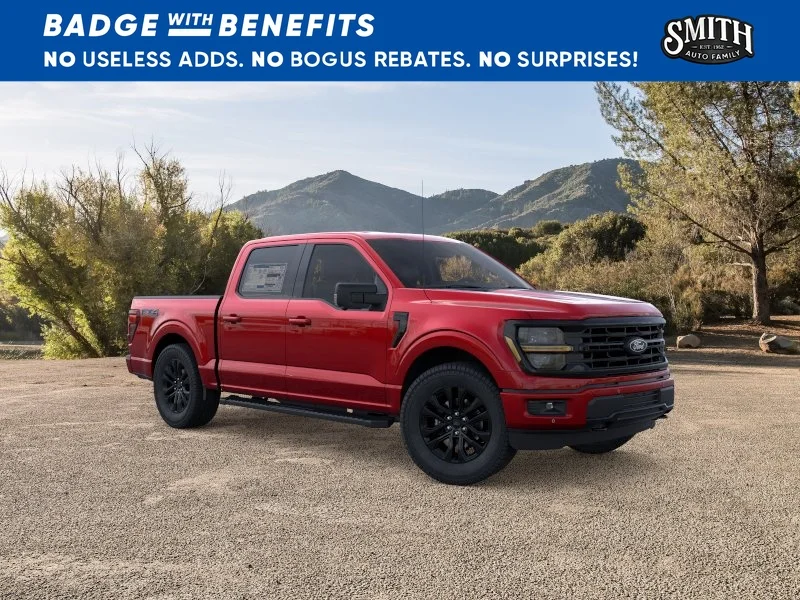 New 2026 Ruby Red Metallic Tinted Clearcoat Ford XLT image 8