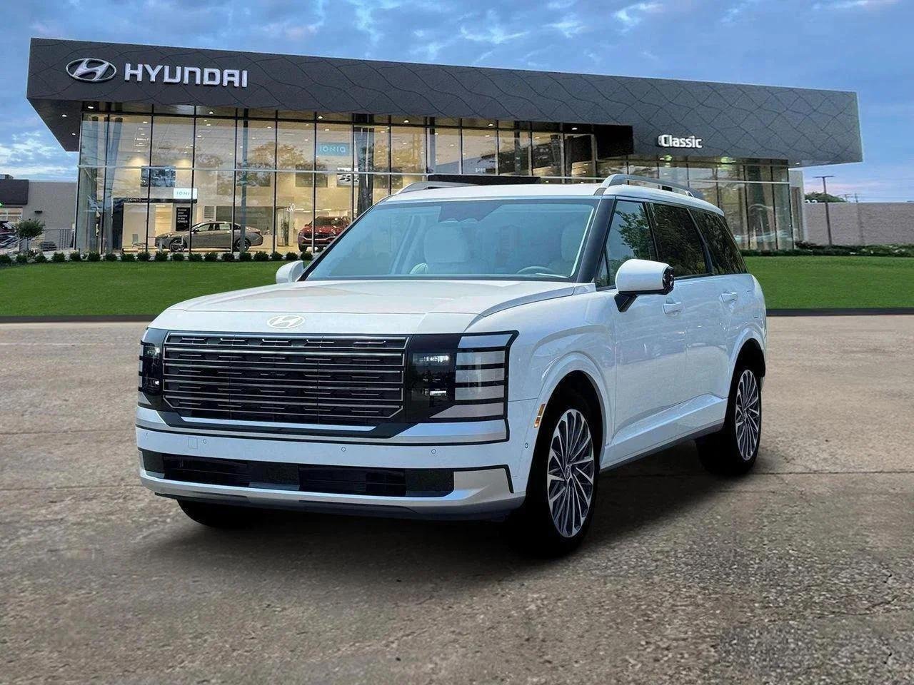 Creamy White Pearl 2026 Hyundai Palisade SUV / Crossover All-Wheel Drive 8-Speed Automatic