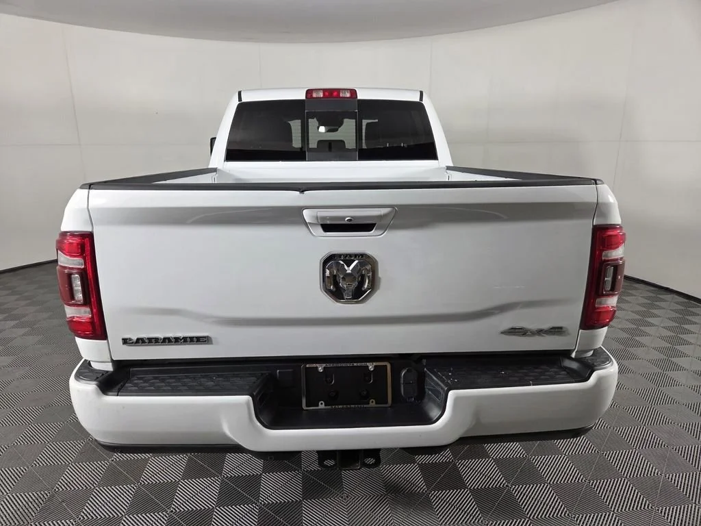 Used 2024 Bright White Clearcoat Ram Laramie image 5