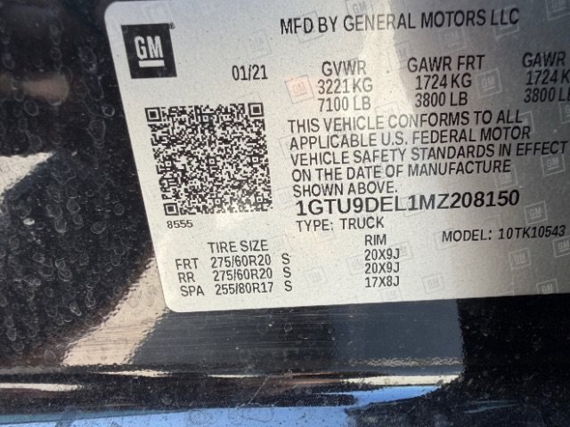 Used 2021 Onyx Black GMC SLT image 21