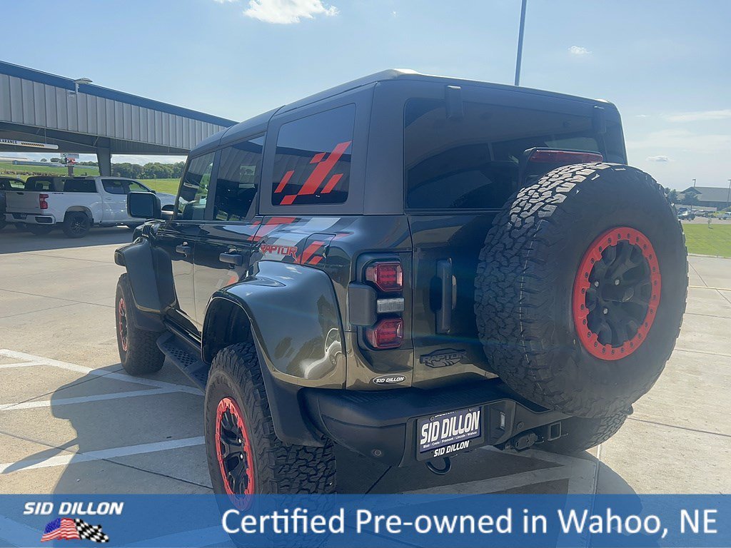 Used 2024 Shelter Green Metallic Ford Raptor image 3