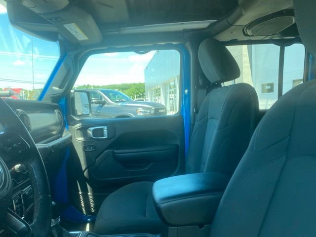 Used 2022 Blue Jeep Unlimited Willys image 7